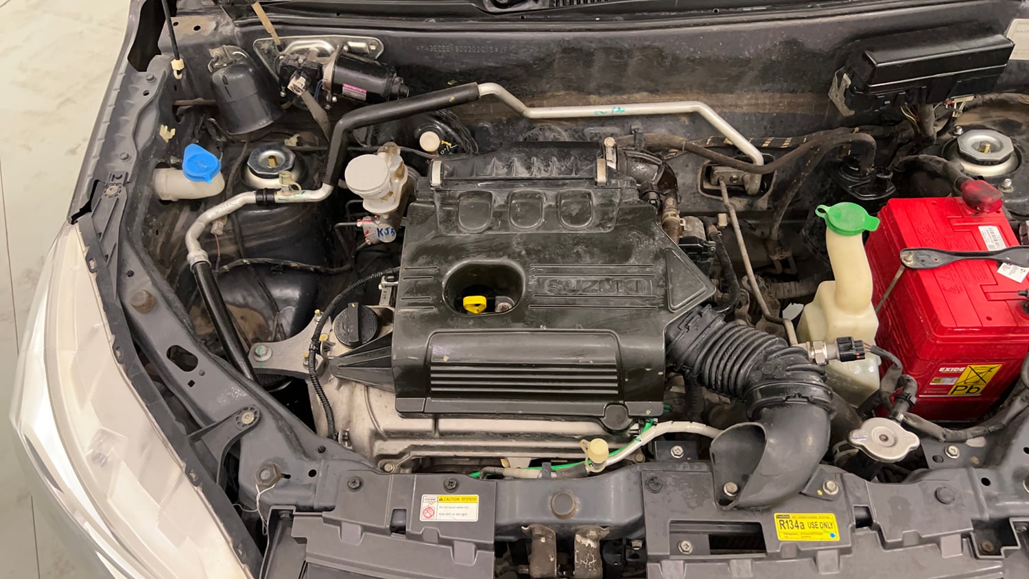 Used 2015 Maruti Suzuki Alto K10 VXi Petrol Manual engine ENGINE RIGHT SIDE VIEW
