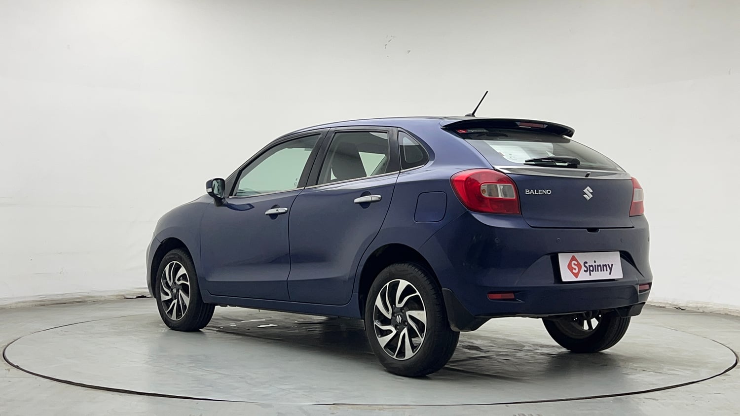 Used 2019 Maruti Suzuki Baleno Zeta Petrol Manual exterior LEFT REAR CORNER VIEW
