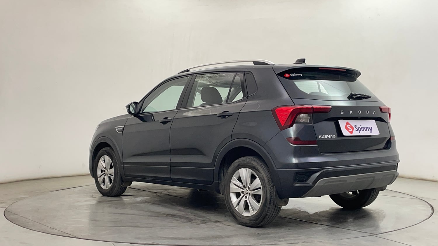Used 2023 Skoda Kushaq Ambition 1.0L TSI MT Petrol Manual exterior LEFT REAR CORNER VIEW