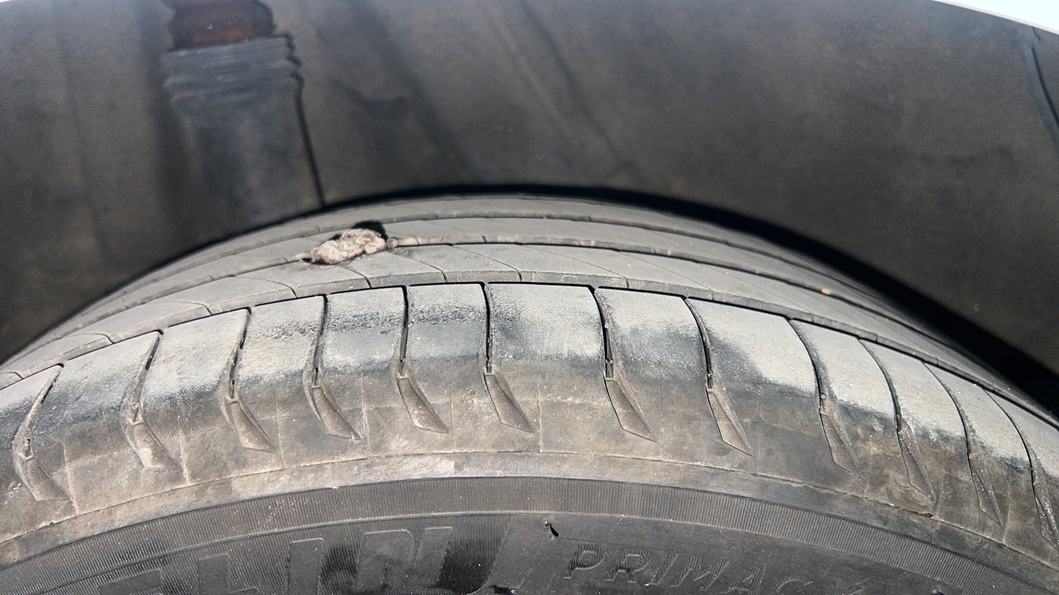 Used 2019 Hyundai Verna SX 1.6 VTVT Petrol Manual tyres RIGHT REAR TYRE TREAD VIEW