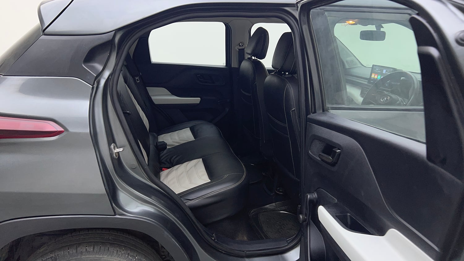 Used 2023 Tata Punch Pure MT Petrol Manual interior RIGHT SIDE REAR DOOR CABIN VIEW