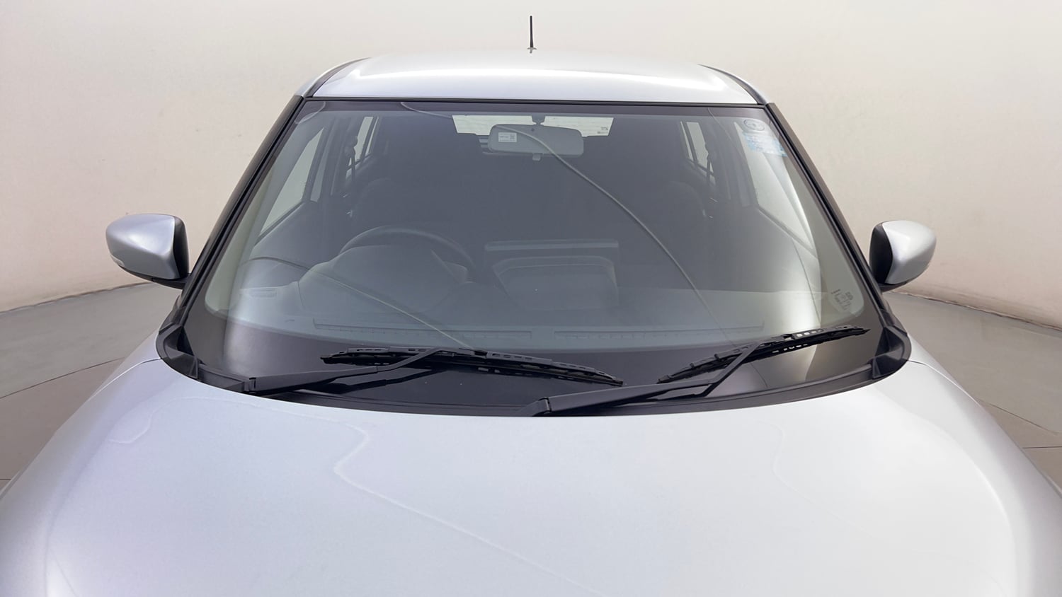 Used 2026 Maruti Suzuki Swift VXi (O) Petrol Manual exterior FRONT WINDSHIELD VIEW