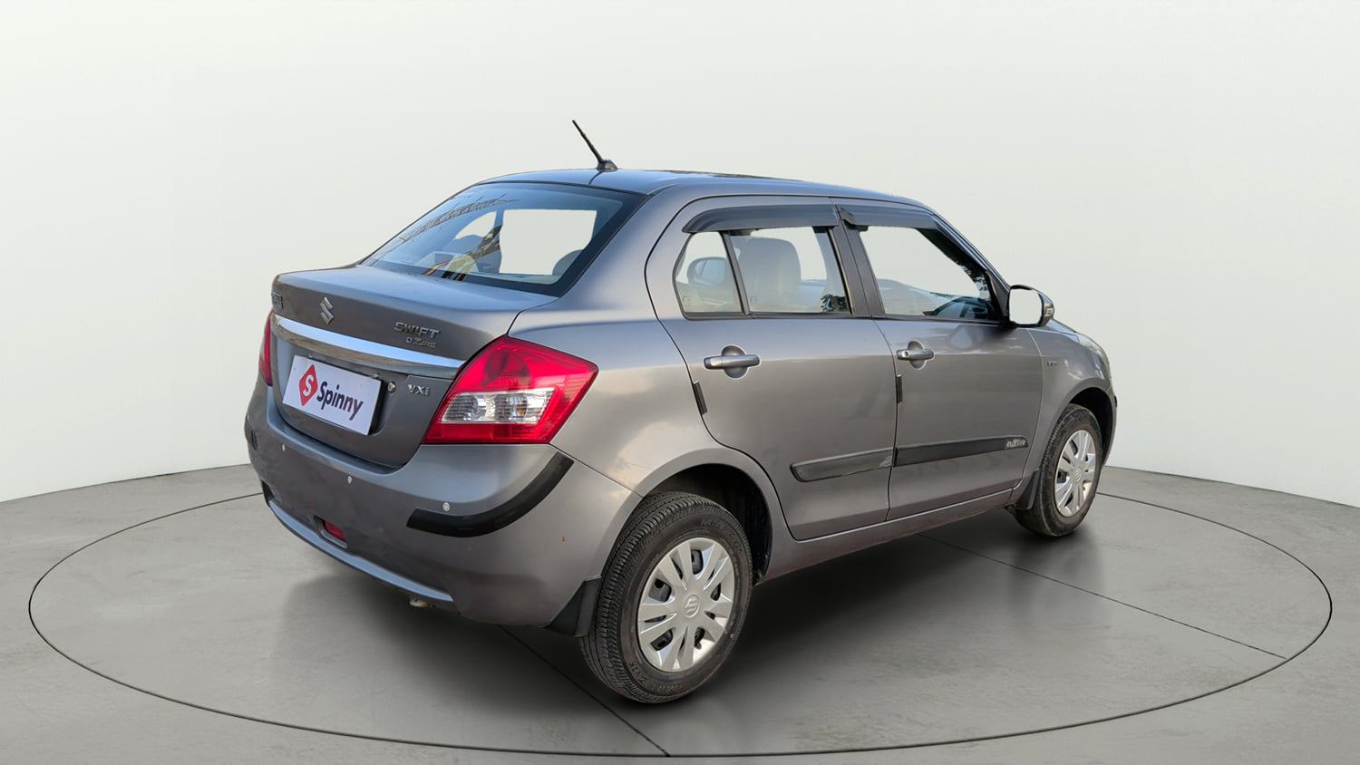 Used 2014 Maruti Suzuki Swift Dzire VXI Petrol Manual exterior RIGHT REAR CORNER VIEW