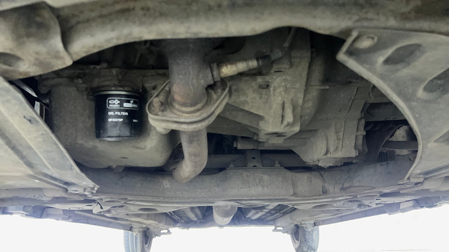 Used 2012 Maruti Suzuki Swift Dzire VXI Petrol Manual extra FRONT LEFT UNDERBODY VIEW