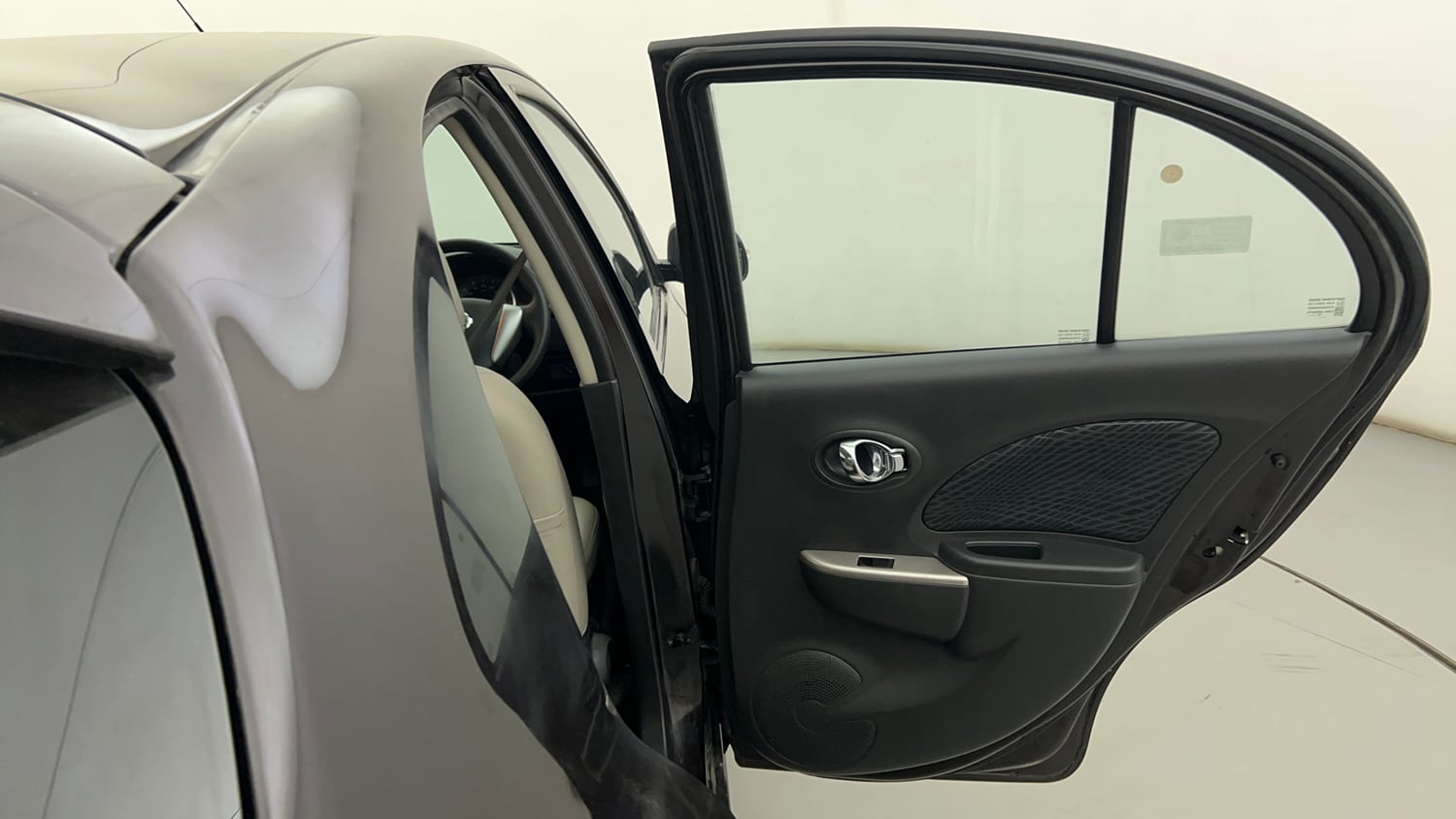 Used 2019 Nissan Micra XV CVT Petrol Automatic interior RIGHT REAR DOOR OPEN VIEW