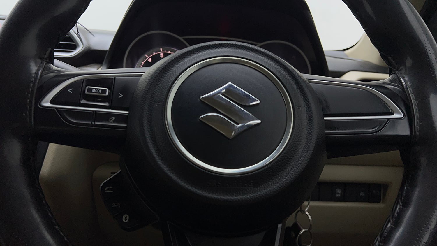 Used 2020 Maruti Suzuki Dzire VXi Petrol Manual top_features Steering mounted controls