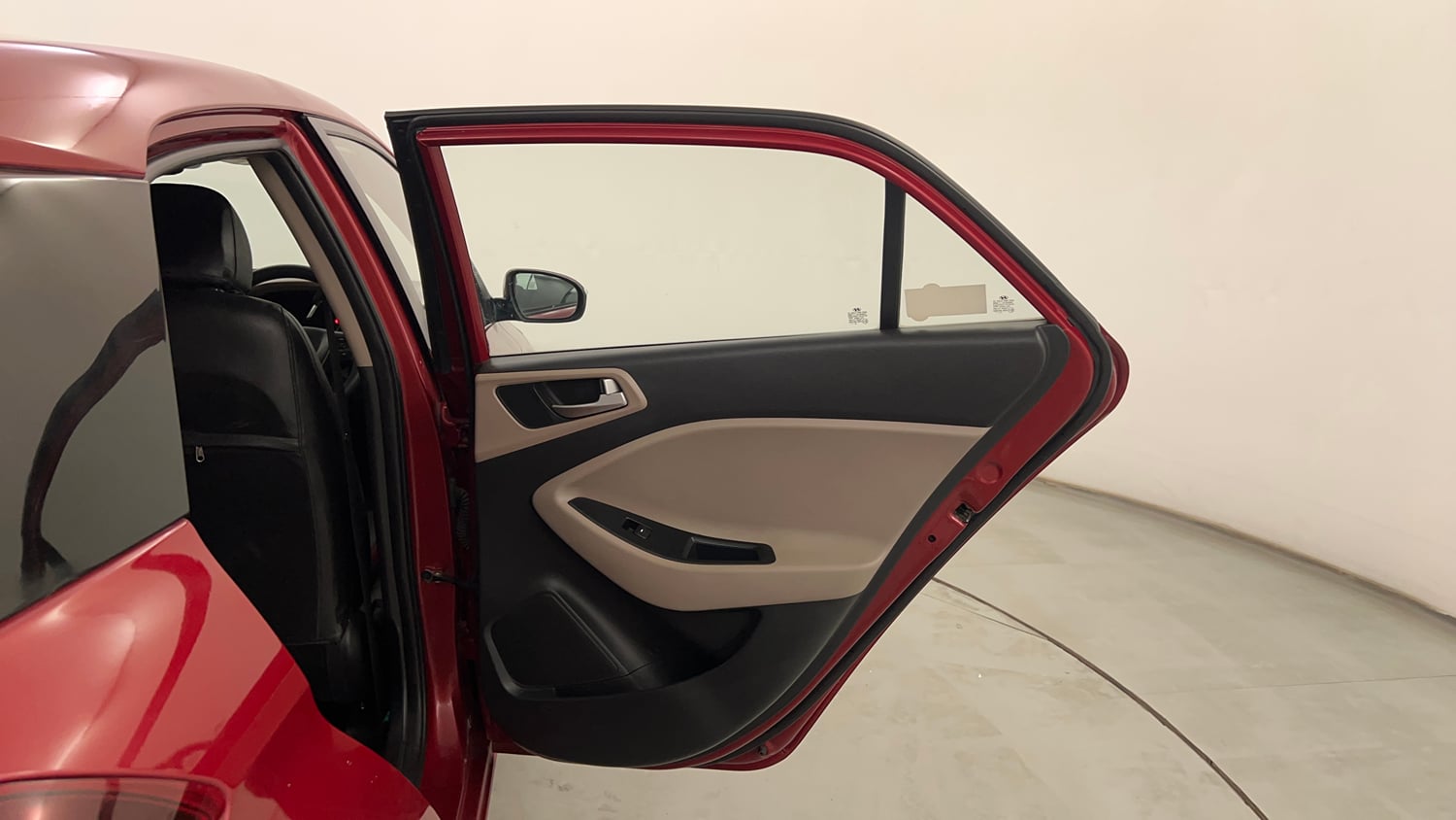 Used 2019 Hyundai Elite i20 Sportz Plus 1.2 Petrol Manual interior RIGHT REAR DOOR OPEN VIEW