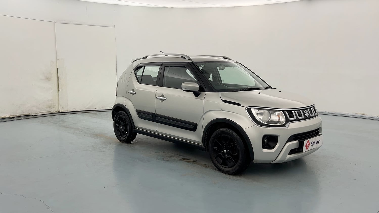 Used 2023 Maruti Suzuki Ignis Zeta 1.2 MT Petrol Manual exterior RIGHT FRONT CORNER VIEW