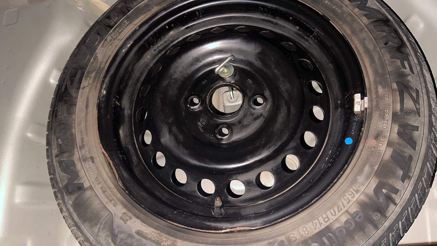 Used 2020 Maruti Suzuki S-Presso VXi Plus AMT Petrol Automatic tyres SPARE TYRE VIEW