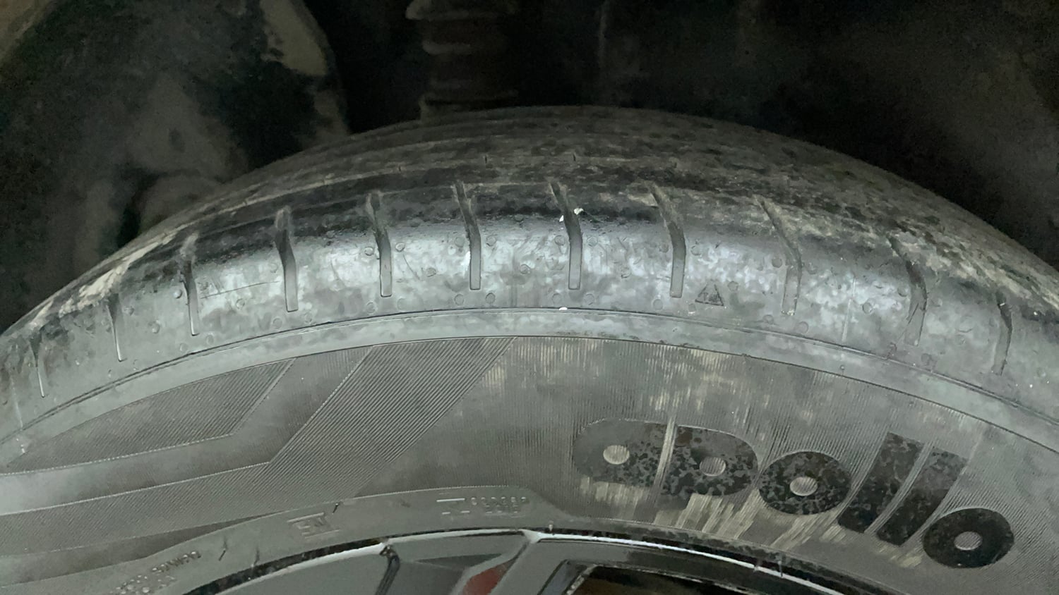 Used 2024 Hyundai Creta 1.5 MPi Petrol MT S(O) Petrol Manual tyres RIGHT REAR TYRE TREAD VIEW