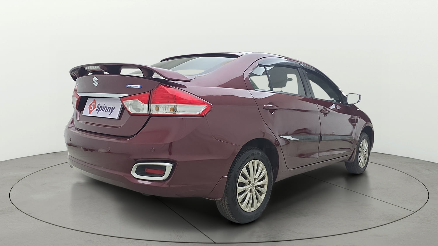 Used 2019 Maruti Suzuki Ciaz Delta Hybrid 1.5 Petrol Manual exterior RIGHT REAR CORNER VIEW