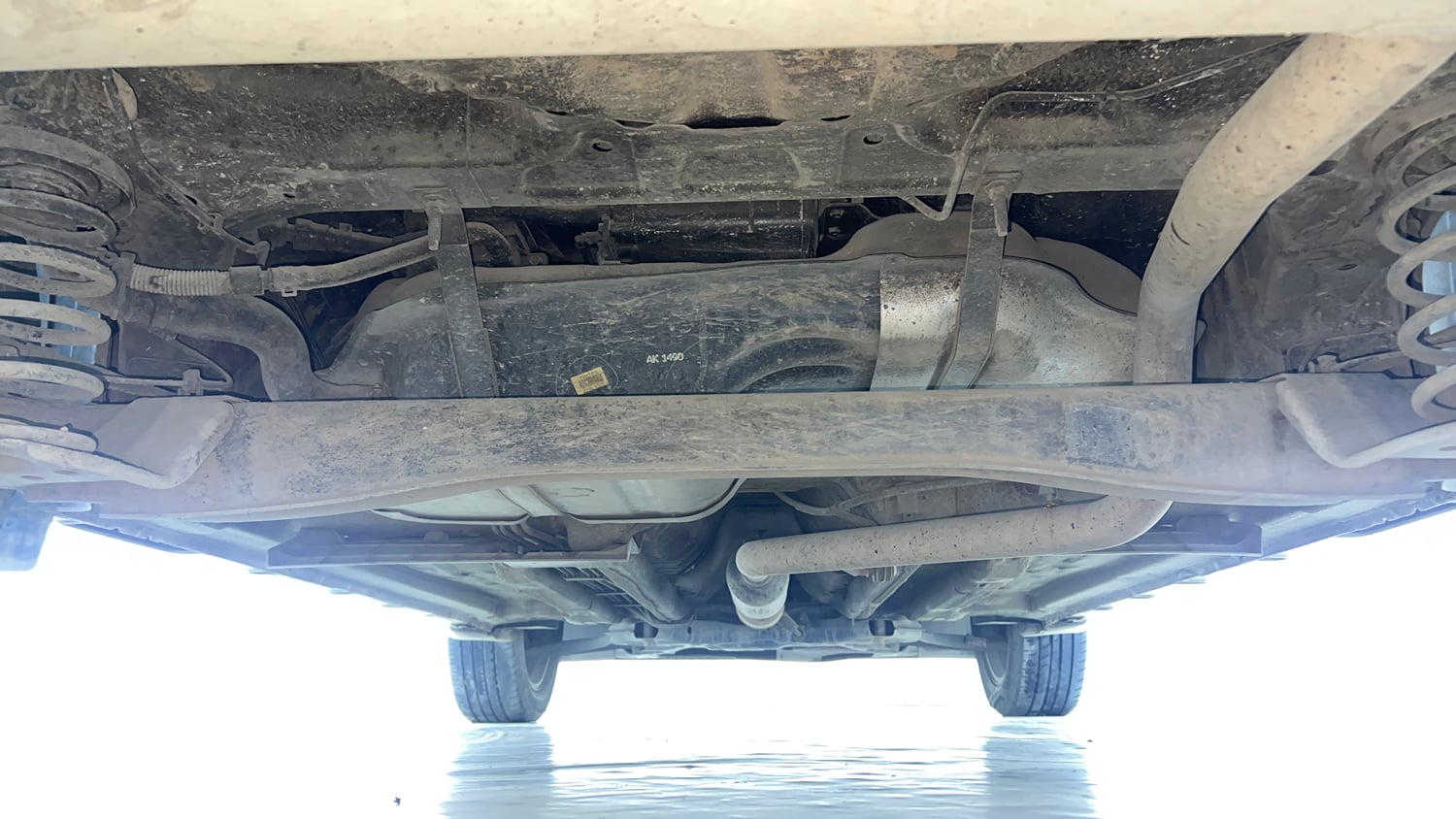 Used 2020 Kia Seltos GTX Plus 1.4 Petrol Manual extra REAR UNDERBODY VIEW (TAKEN FROM REAR)