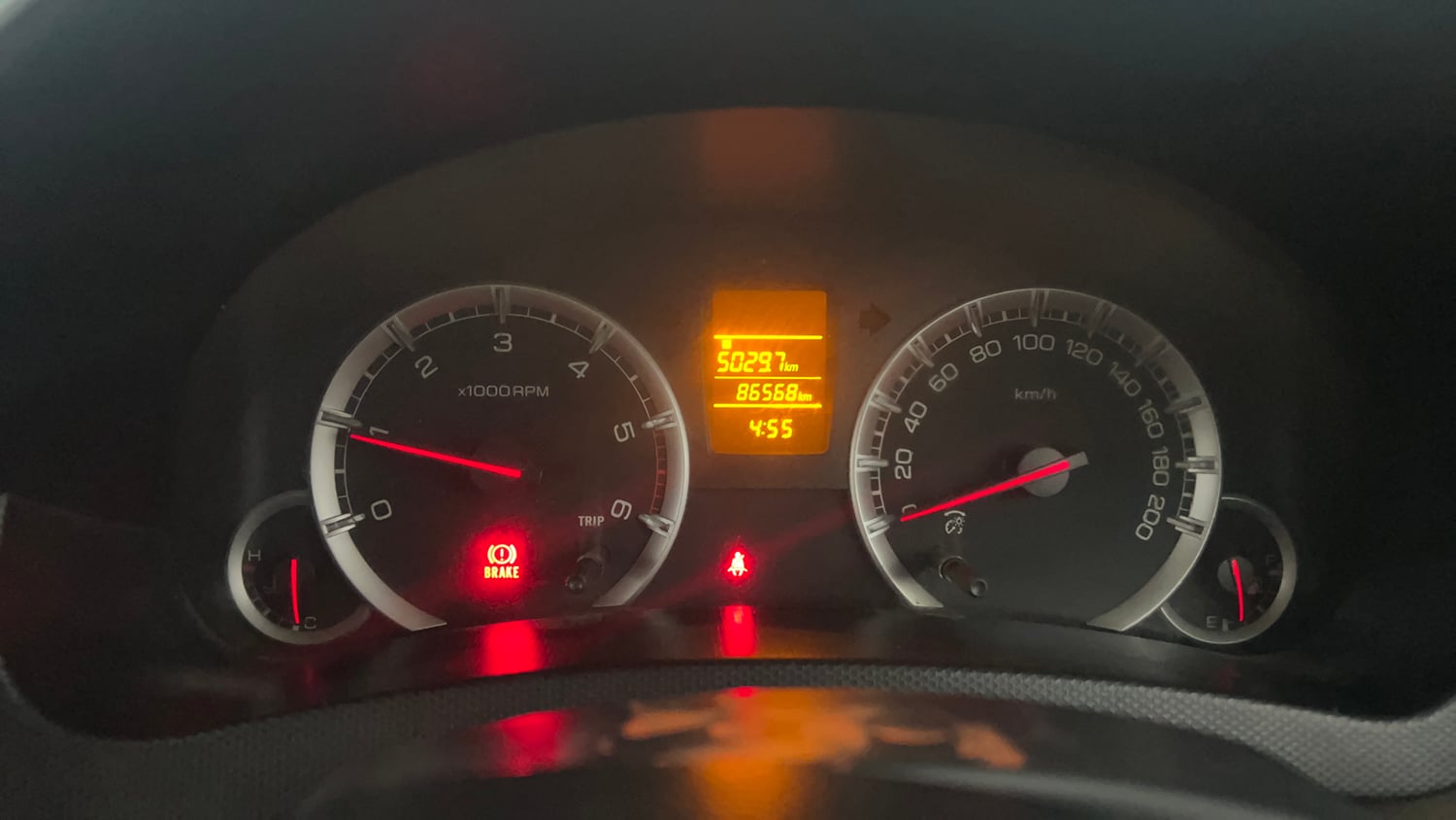 Used 2014 Maruti Suzuki Swift Dzire VDI Diesel Manual interior CLUSTERMETER VIEW