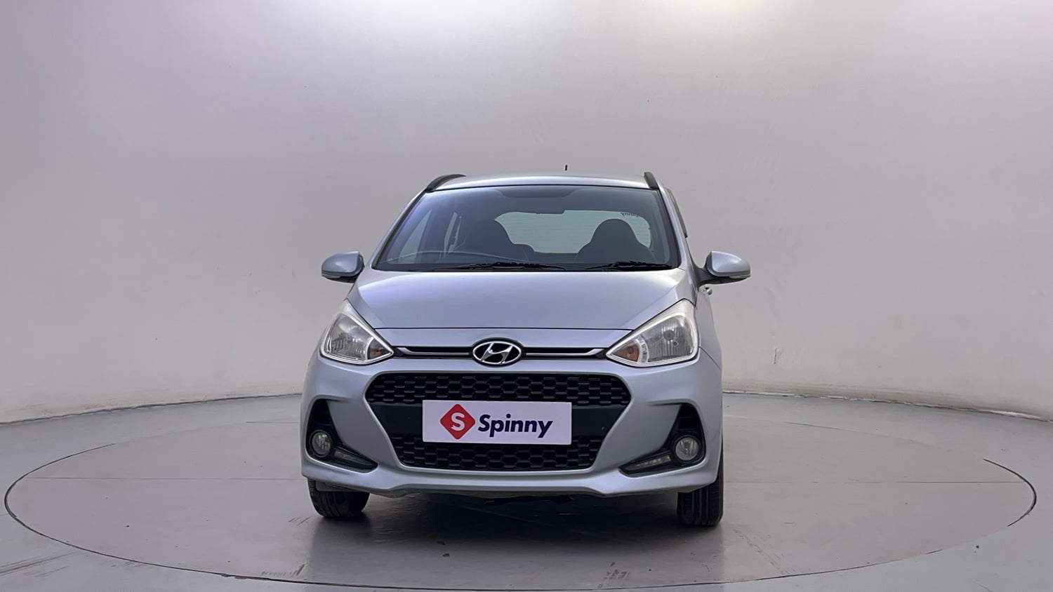 Used 2019 Hyundai Grand i10 Sportz 1.2 Kappa VTVT Petrol Manual exterior FRONT VIEW