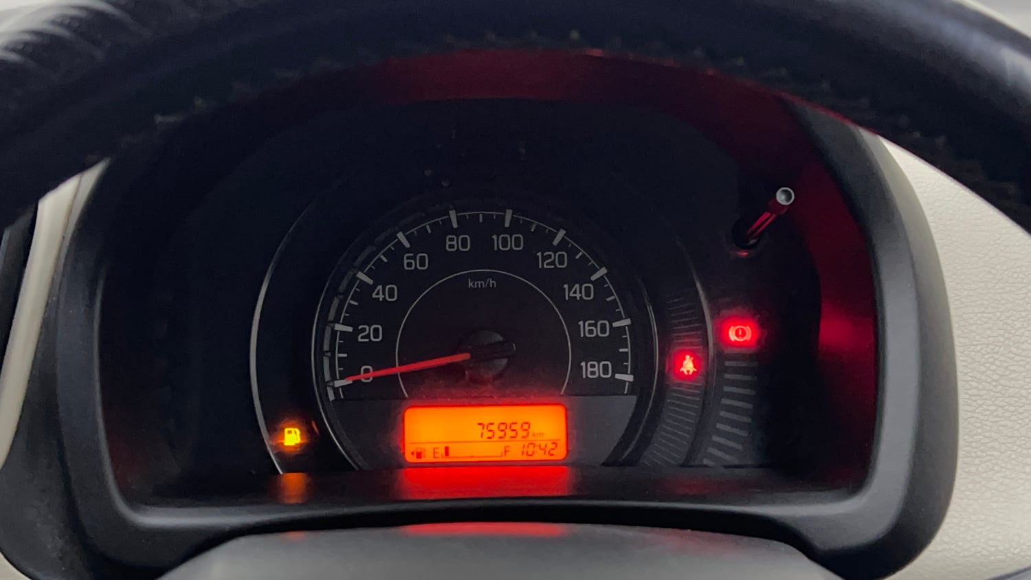 Used 2022 Maruti Suzuki Wagon R VXI 1.0 Petrol Manual interior CLUSTERMETER VIEW