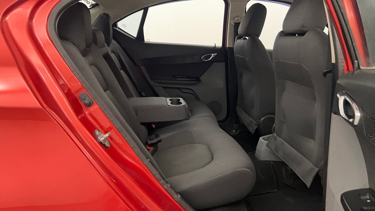 Used 2017 Tata Tigor Revotron XZ (O) Petrol Manual interior RIGHT SIDE REAR DOOR CABIN VIEW