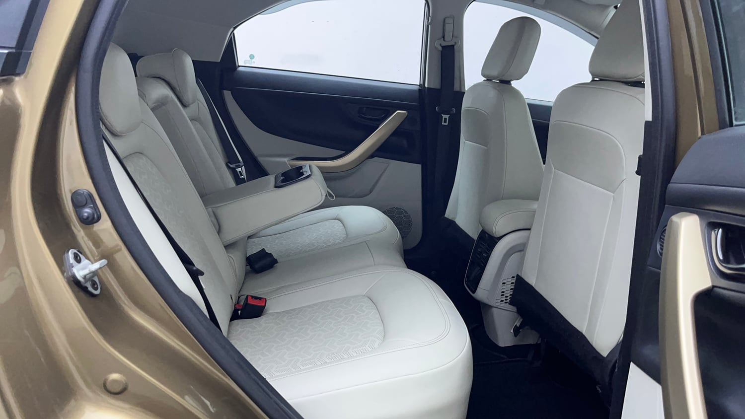 Used 2022 Tata Nexon XZA Plus (Premium) Diesel Jet Diesel Automatic interior RIGHT SIDE REAR DOOR CABIN VIEW