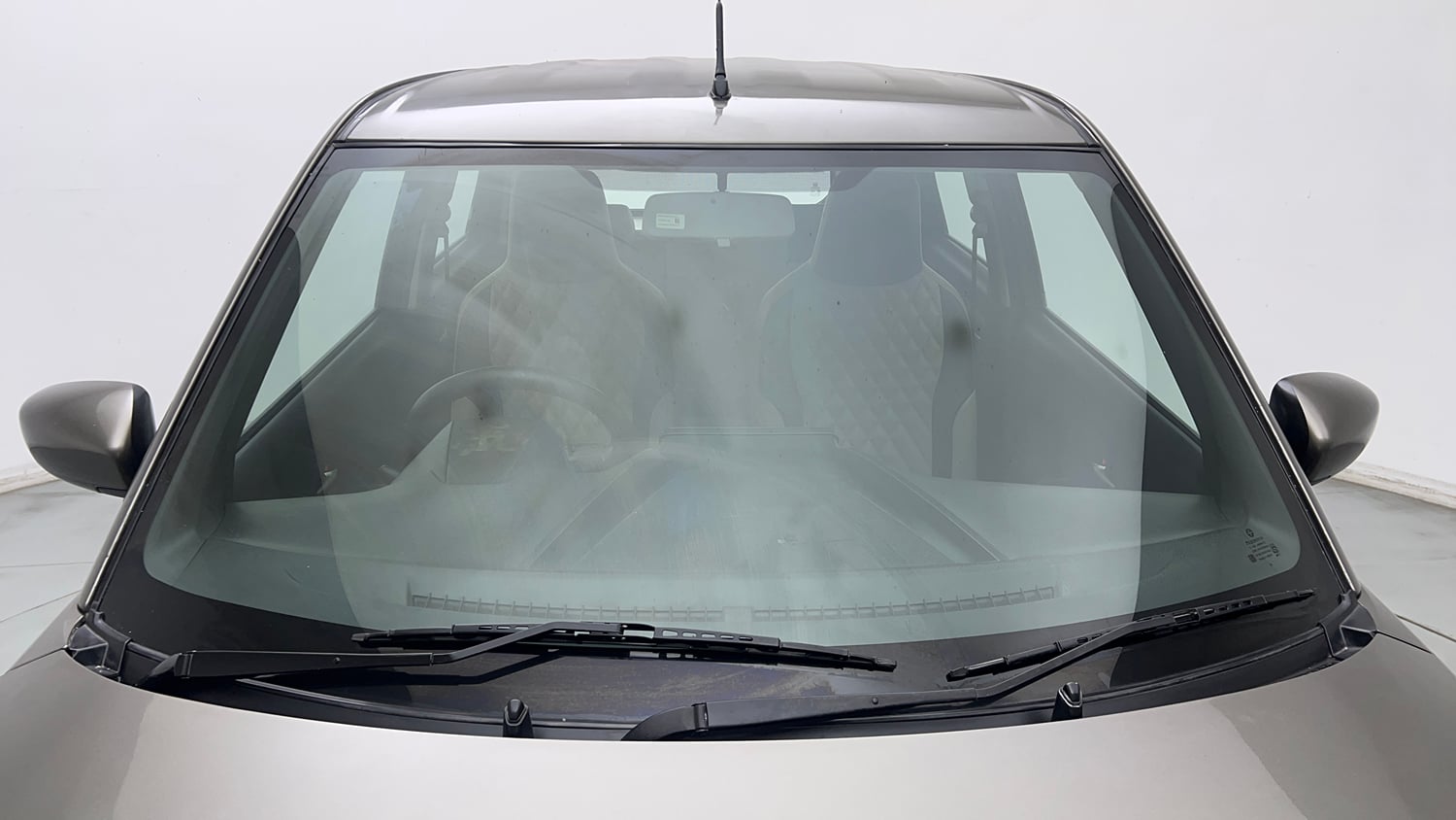 Used 2019 Maruti Suzuki Wagon R VXi (O) 1.2 AMT Petrol Automatic exterior FRONT WINDSHIELD VIEW