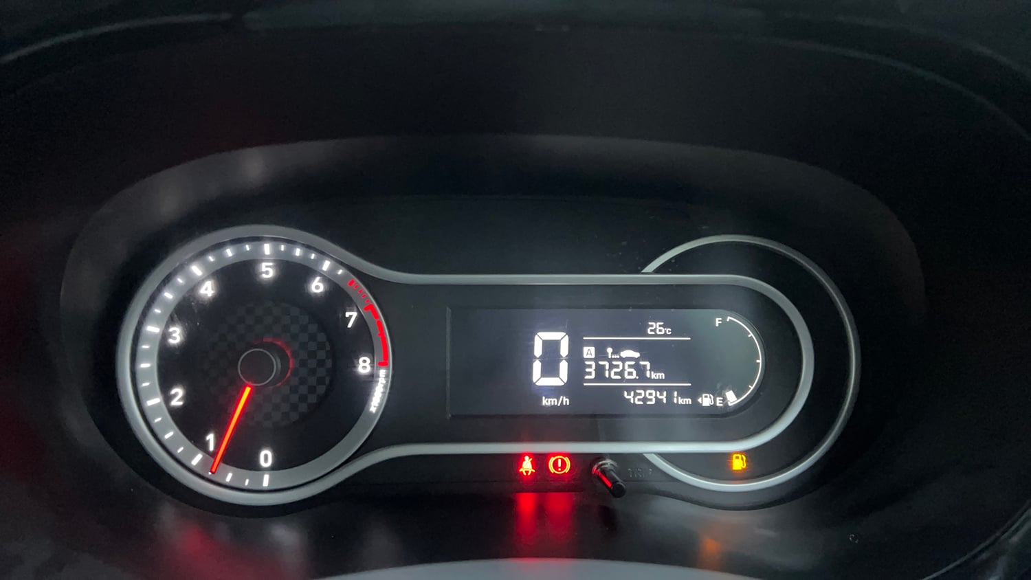 Used 2022 Hyundai Grand i10 Nios Sportz 1.2 Kappa VTVT Petrol Manual interior CLUSTERMETER VIEW