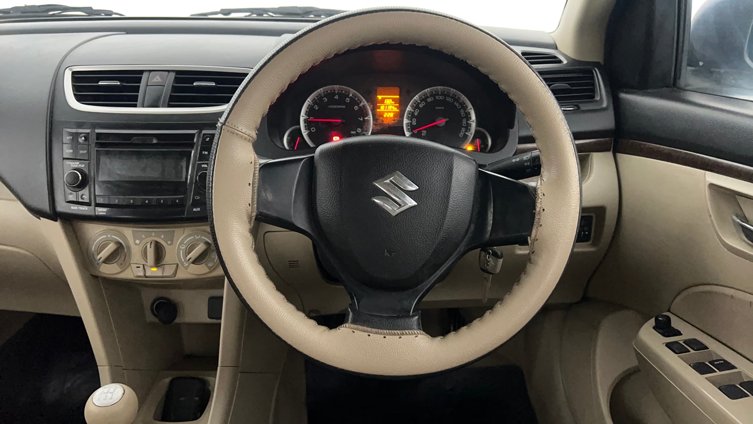 Used 2015 Maruti Suzuki Swift Dzire VXI Petrol Manual interior STEERING VIEW