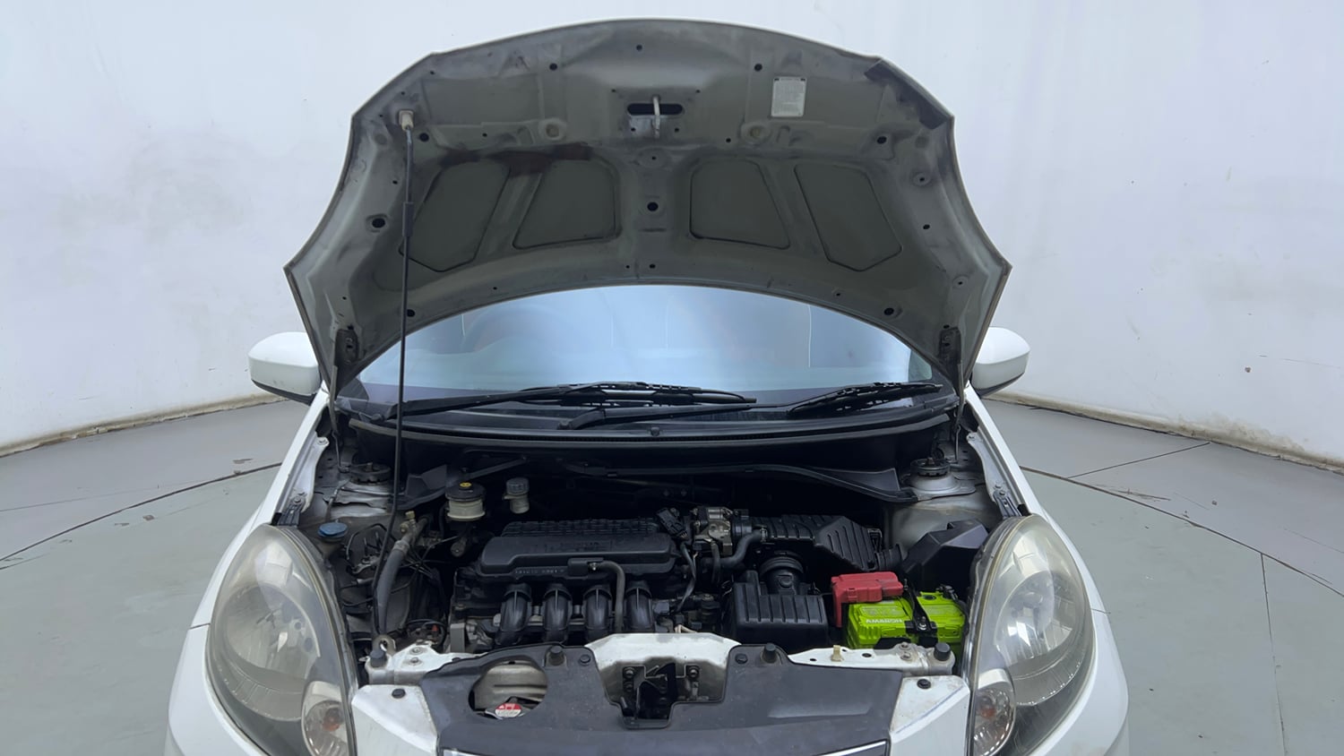 Used 2014 Honda Brio S MT Petrol Manual engine ENGINE & BONNET OPEN FRONT VIEW