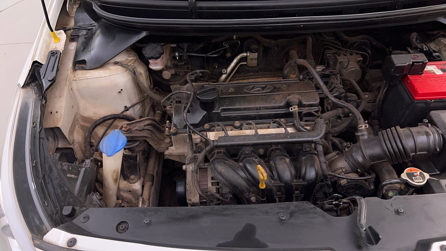 Used 2017 Hyundai Elite i20 Asta 1.2 (O) Petrol Manual engine ENGINE RIGHT SIDE VIEW