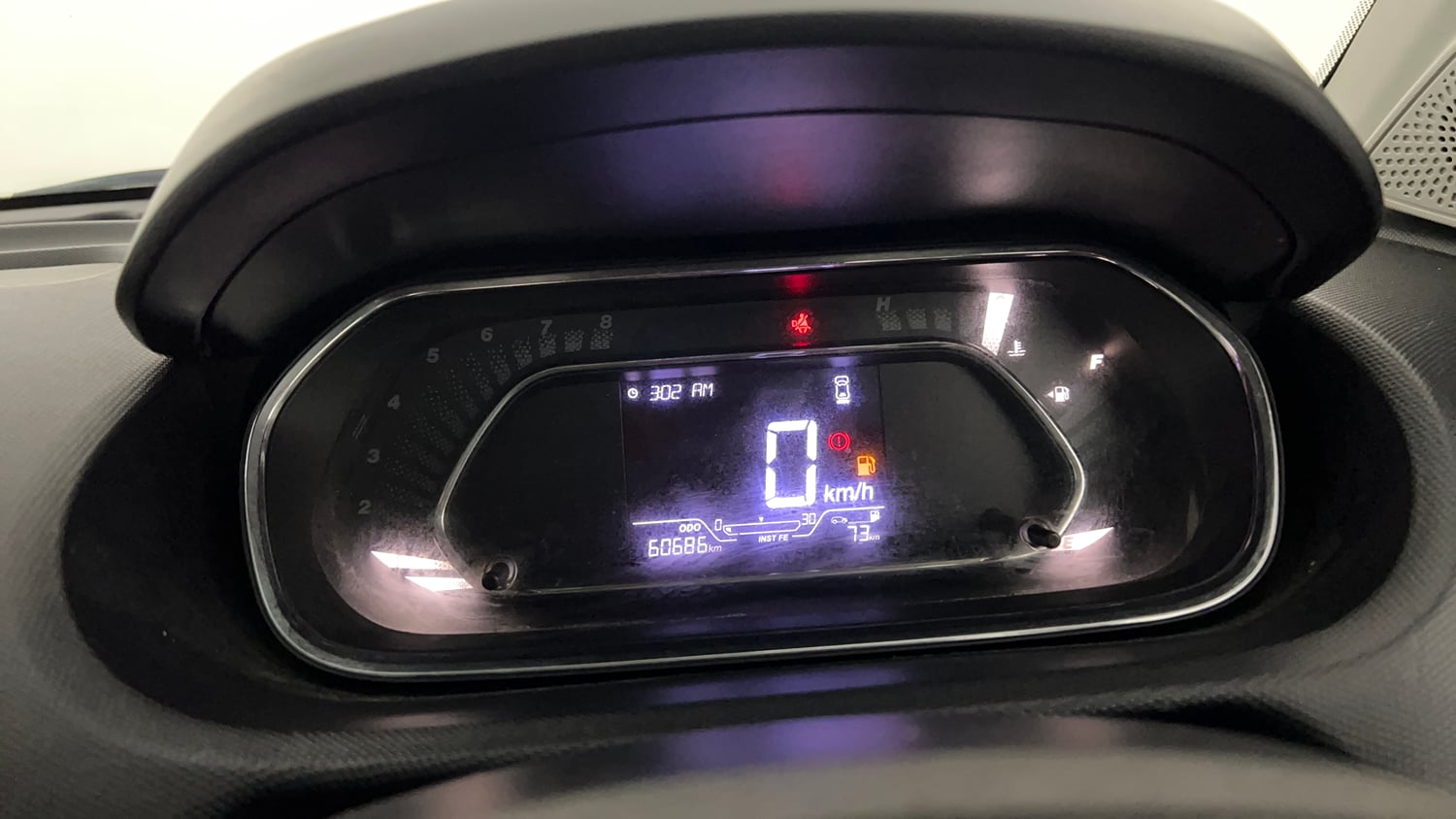 Used 2021 Tata Tiago XZ Petrol Manual interior CLUSTERMETER VIEW