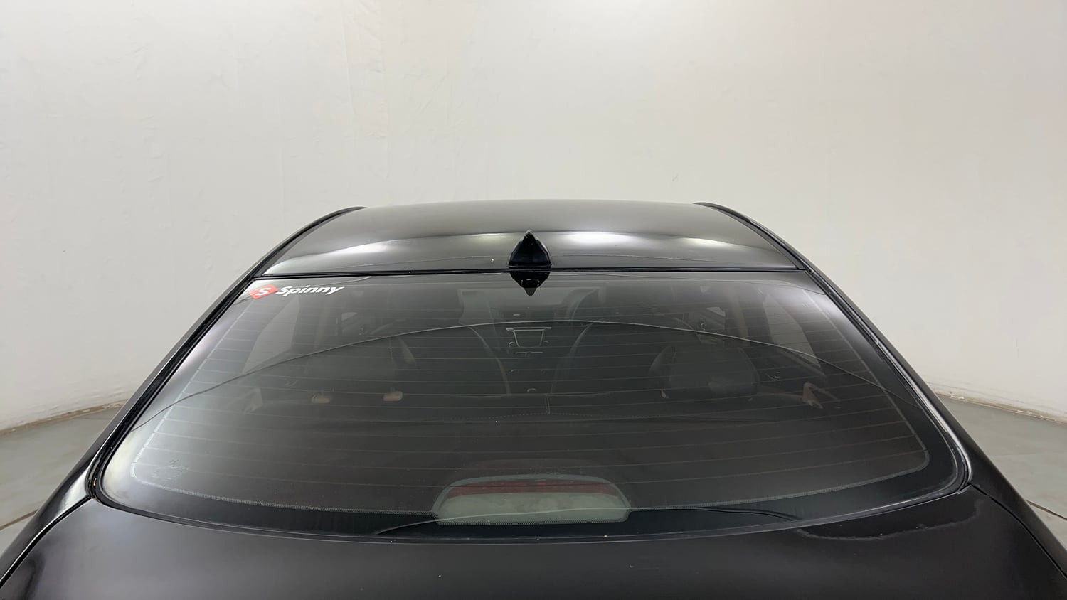 Used 2013 Hyundai Verna Fluidic 1.6 VTVT SX Petrol Manual exterior BACK WINDSHIELD VIEW