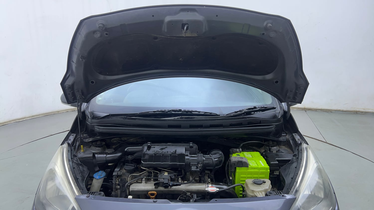 Used 2018 Hyundai Grand i10 Asta U2 1.2 CRDi Diesel Manual engine ENGINE & BONNET OPEN FRONT VIEW