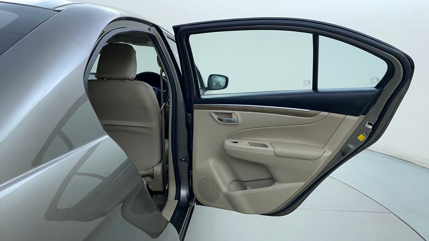 Used 2022 Maruti Suzuki Ciaz Zeta 1.5 Petrol Manual interior RIGHT REAR DOOR OPEN VIEW