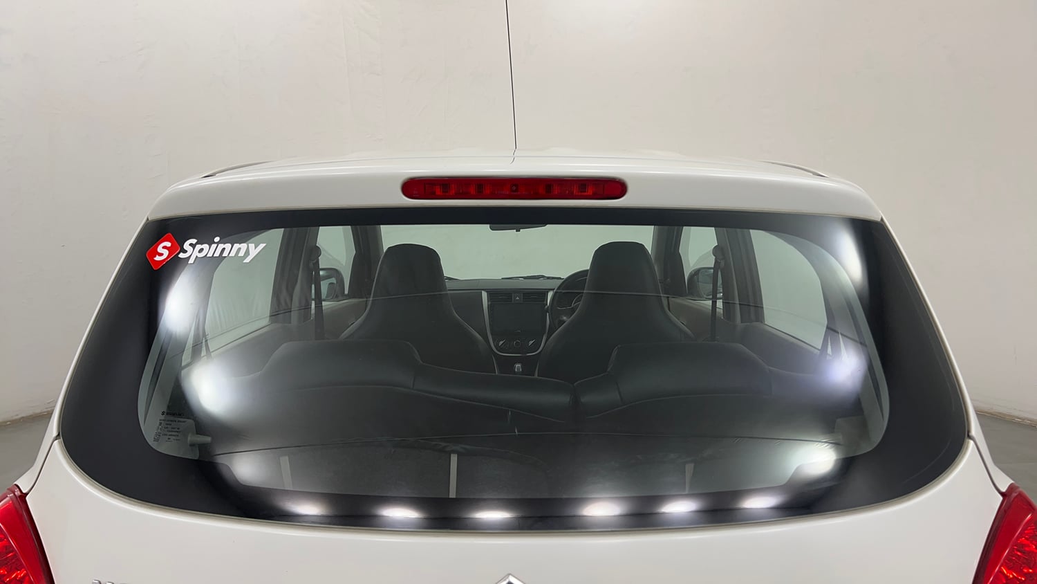 Used 2017 Maruti Suzuki Celerio VXI (O) AMT Petrol Automatic exterior BACK WINDSHIELD VIEW