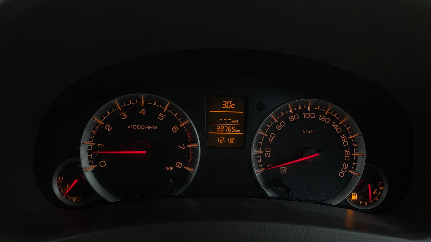 Used 2017 Maruti Suzuki Ertiga ZXI+ Petrol Manual interior CLUSTERMETER VIEW