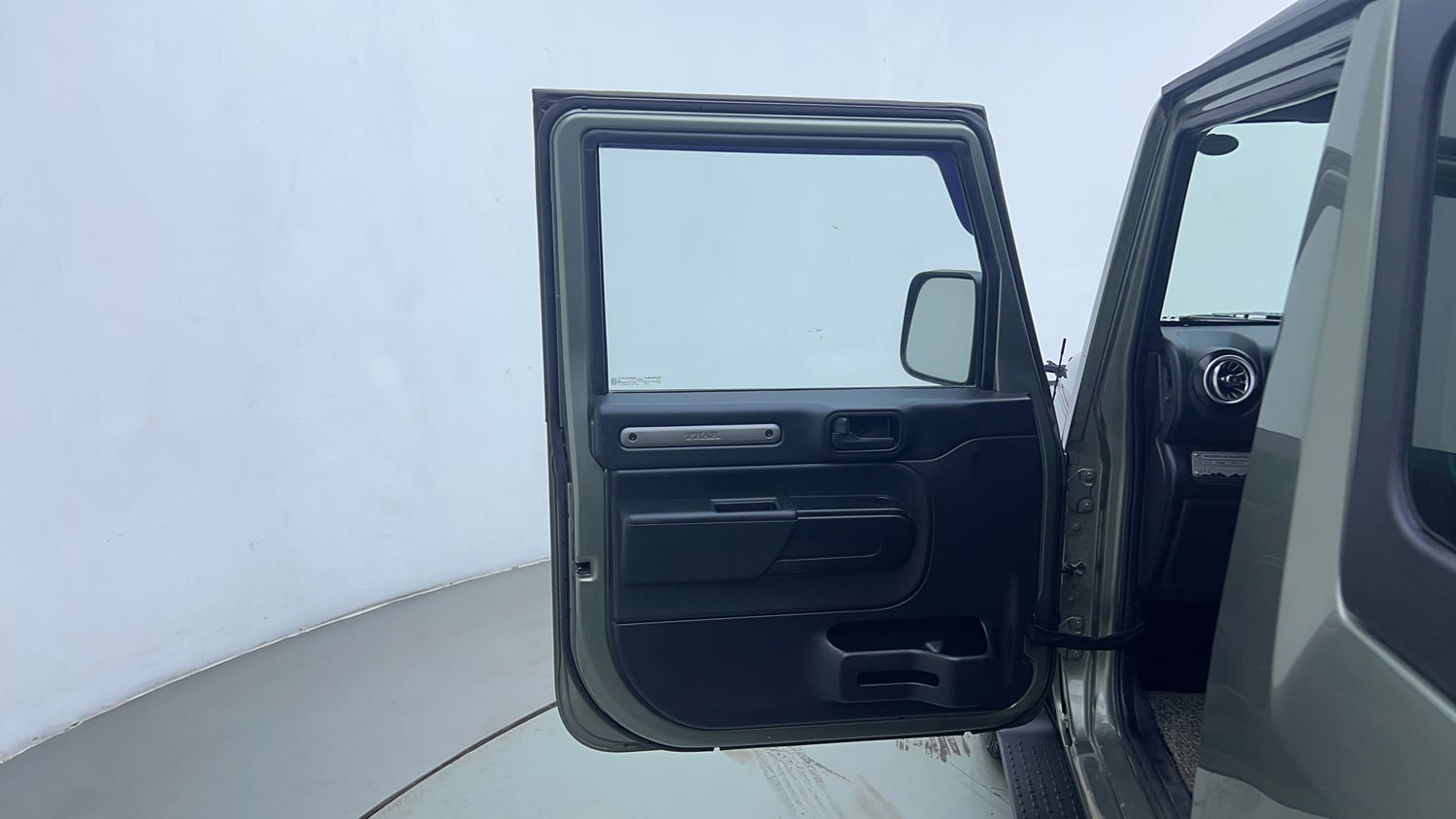 Used 2021 mahindra Thar LX Hard Top Petrol MT 4WD Petrol Manual interior LEFT FRONT DOOR OPEN VIEW
