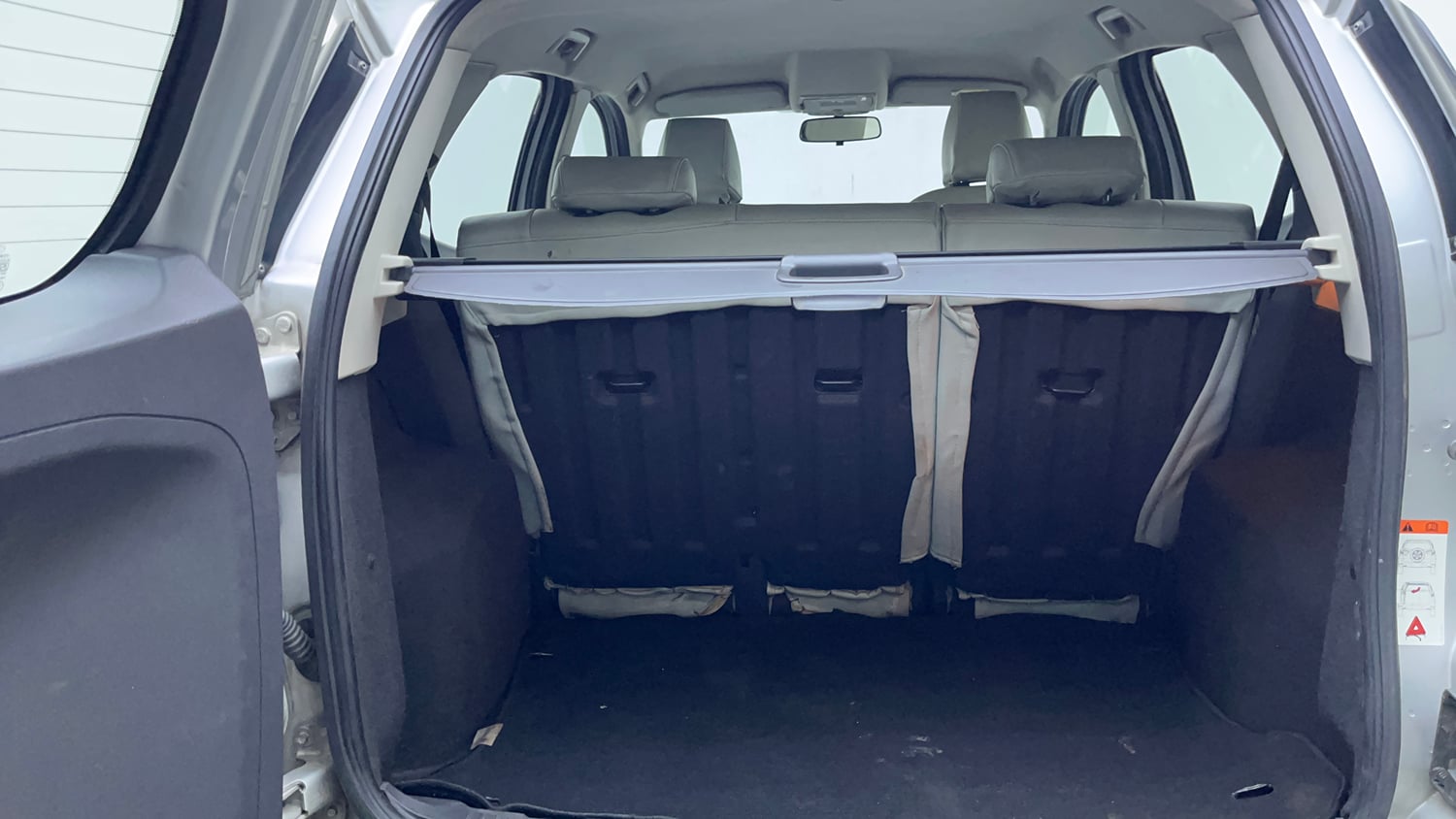 Used 2014 Ford EcoSport Titanium 1.5 TDCi Diesel Manual interior DICKY INSIDE VIEW