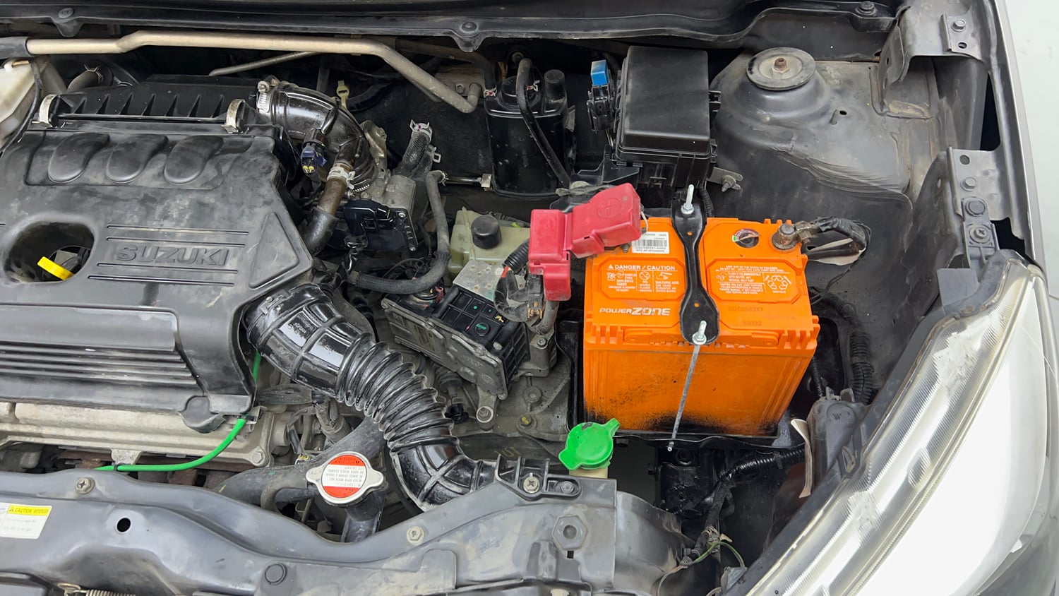 Used 2017 Maruti Suzuki Celerio ZXi AMT Petrol Automatic engine ENGINE LEFT SIDE VIEW