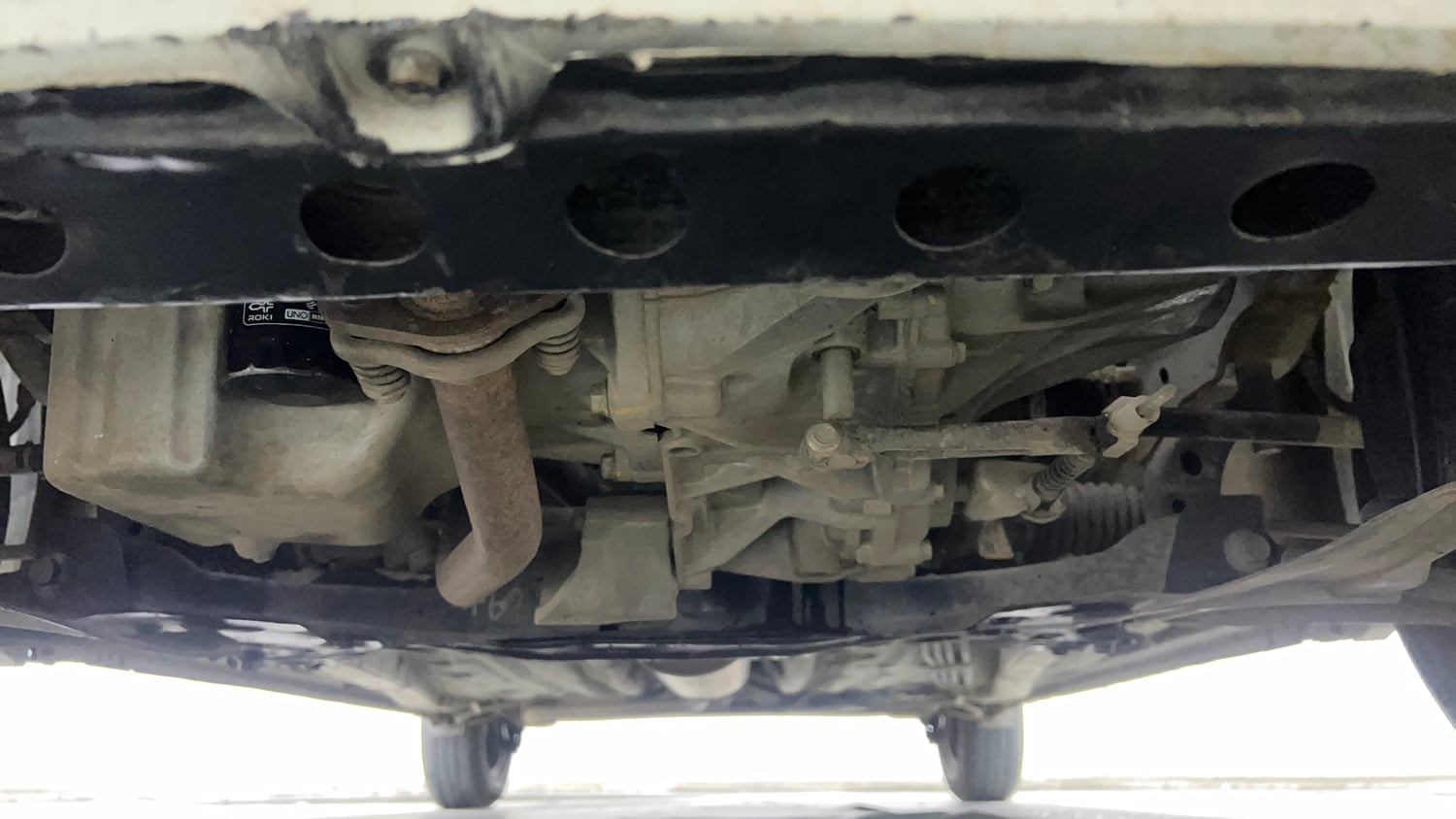 Used 2025 Maruti Suzuki Celerio VXi Petrol Manual extra FRONT LEFT UNDERBODY VIEW