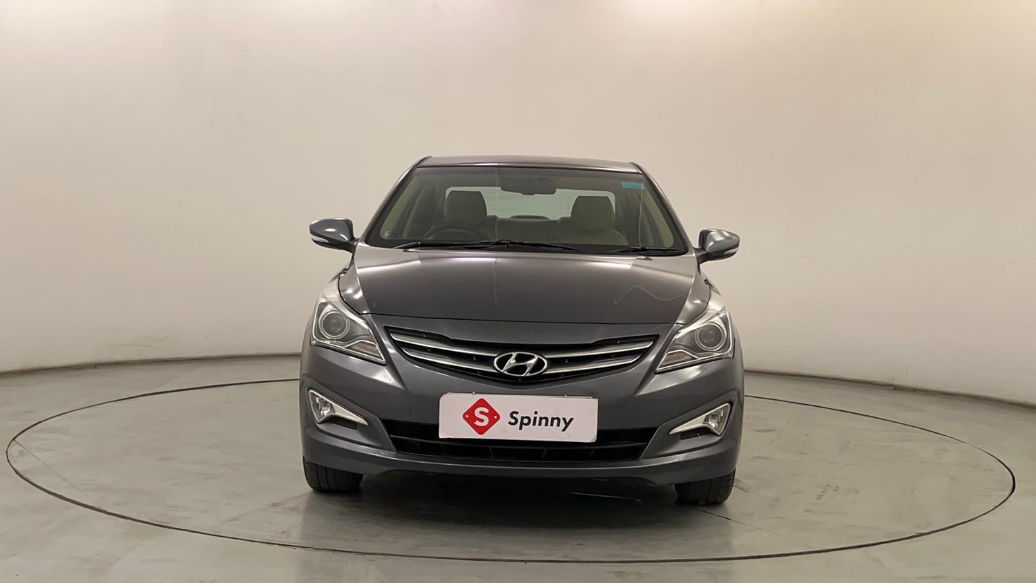 Used 2015 Hyundai Fluidic Verna 4S 1.6 VTVT SX Petrol Manual exterior FRONT VIEW