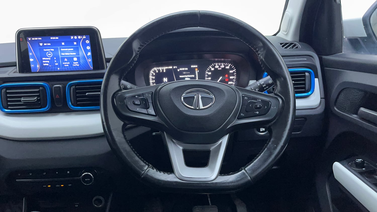 Used 2023 Tata Punch Creative AMT Petrol Automatic interior STEERING VIEW
