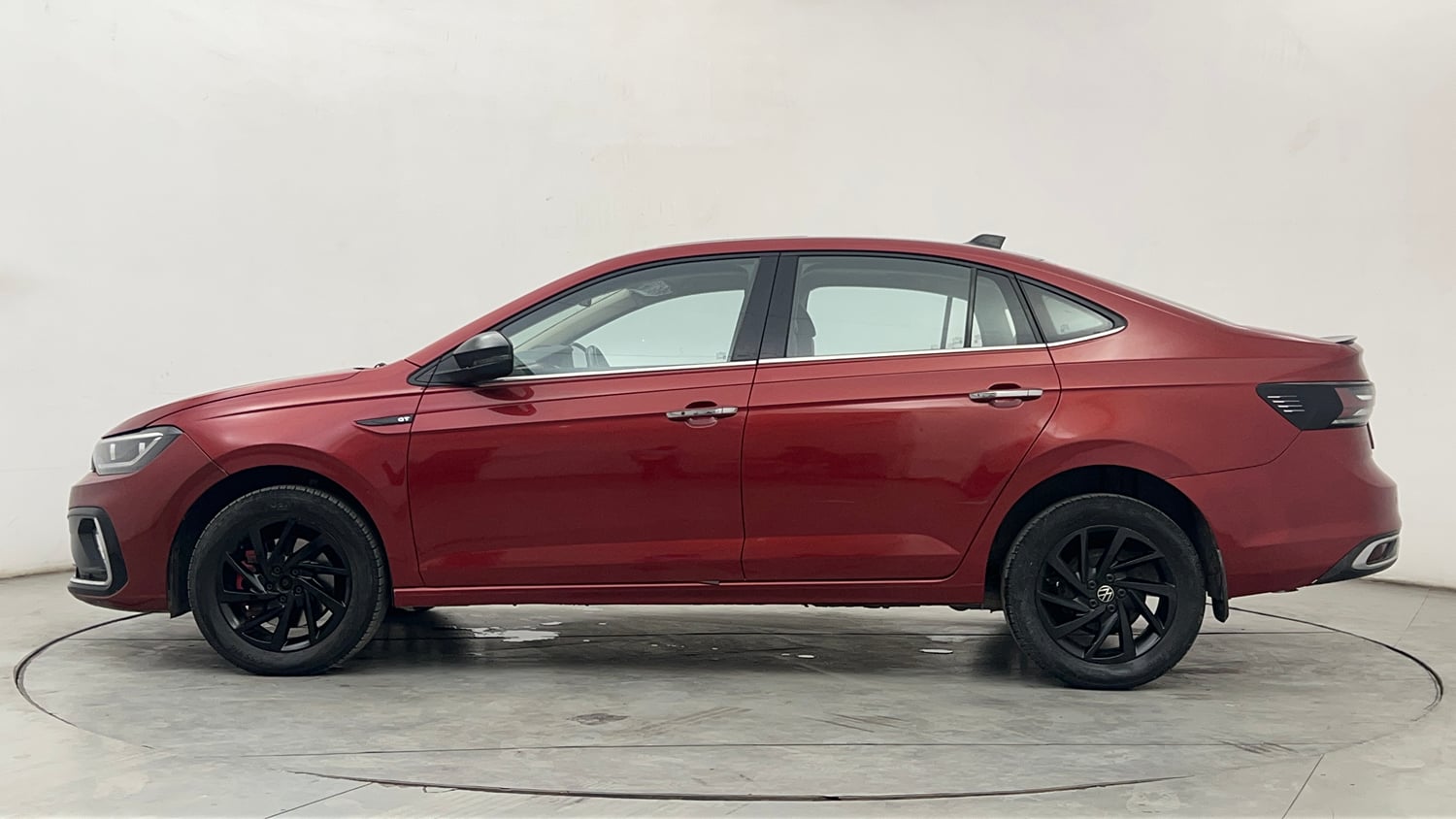 Used 2022 Volkswagen Virtus GT Plus 1.5 TSI EVO DSG Petrol Automatic exterior LEFT SIDE VIEW