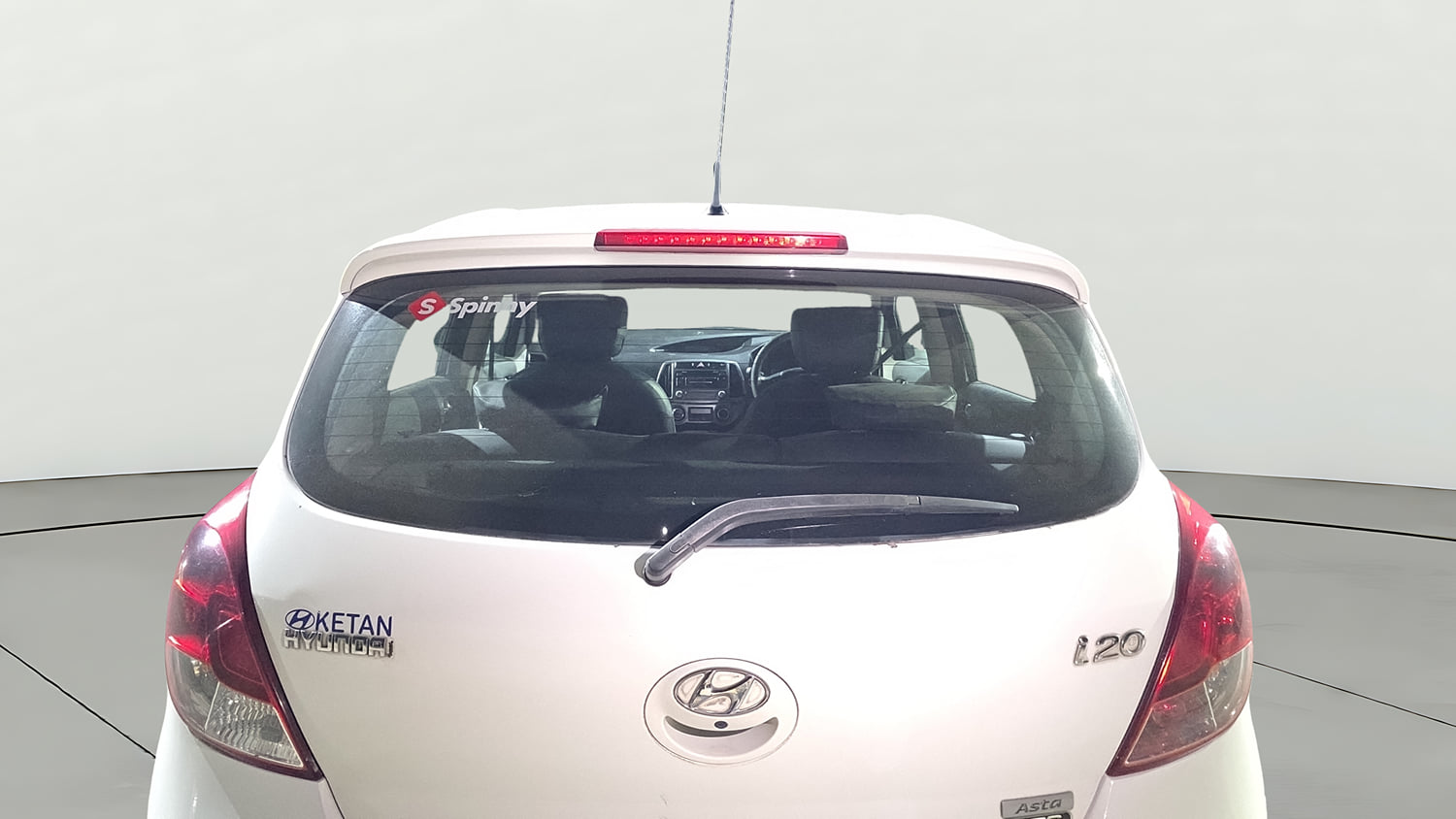 Used 2013 Hyundai i20 Asta 1.2 Petrol Manual exterior BACK WINDSHIELD VIEW