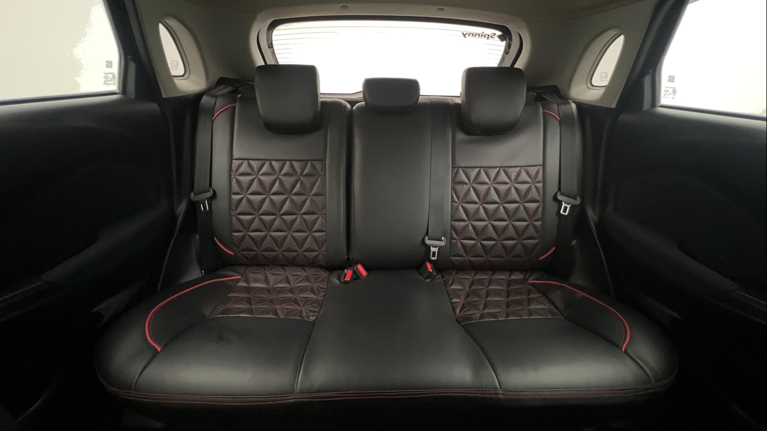 Used 2026 Maruti Suzuki Baleno Delta AGS Petrol Automatic interior REAR SEAT CONDITION VIEW