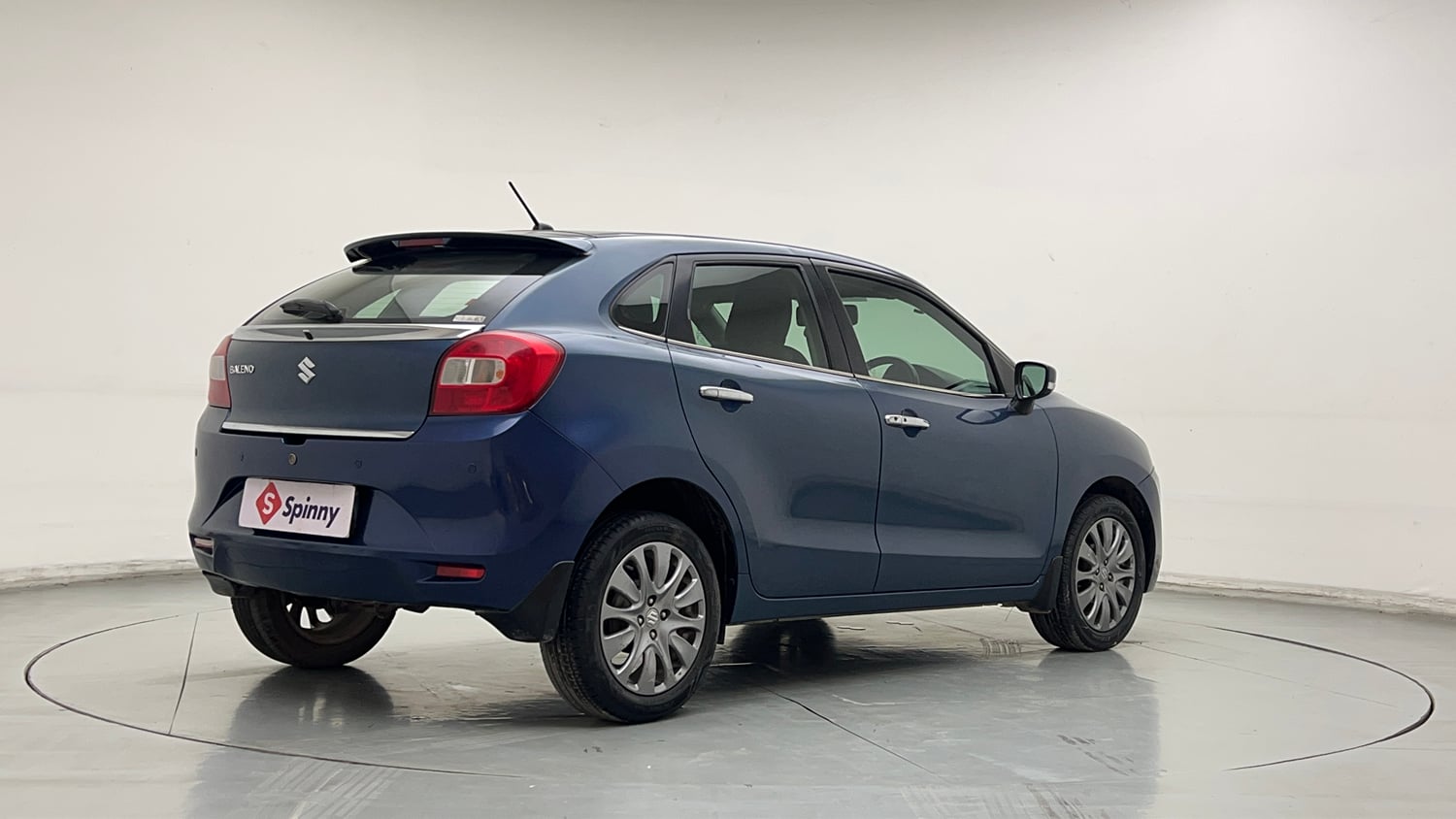 Used 2018 Maruti Suzuki Baleno Zeta 1.2 AT Petrol Automatic exterior RIGHT REAR CORNER VIEW