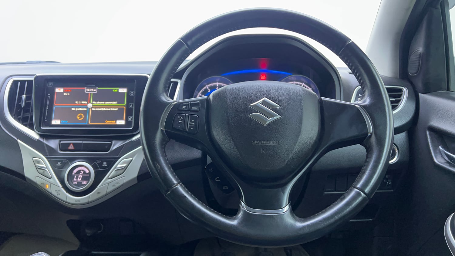 Used 2017 Maruti Suzuki Baleno Alpha 1.2 Petrol Manual interior STEERING VIEW