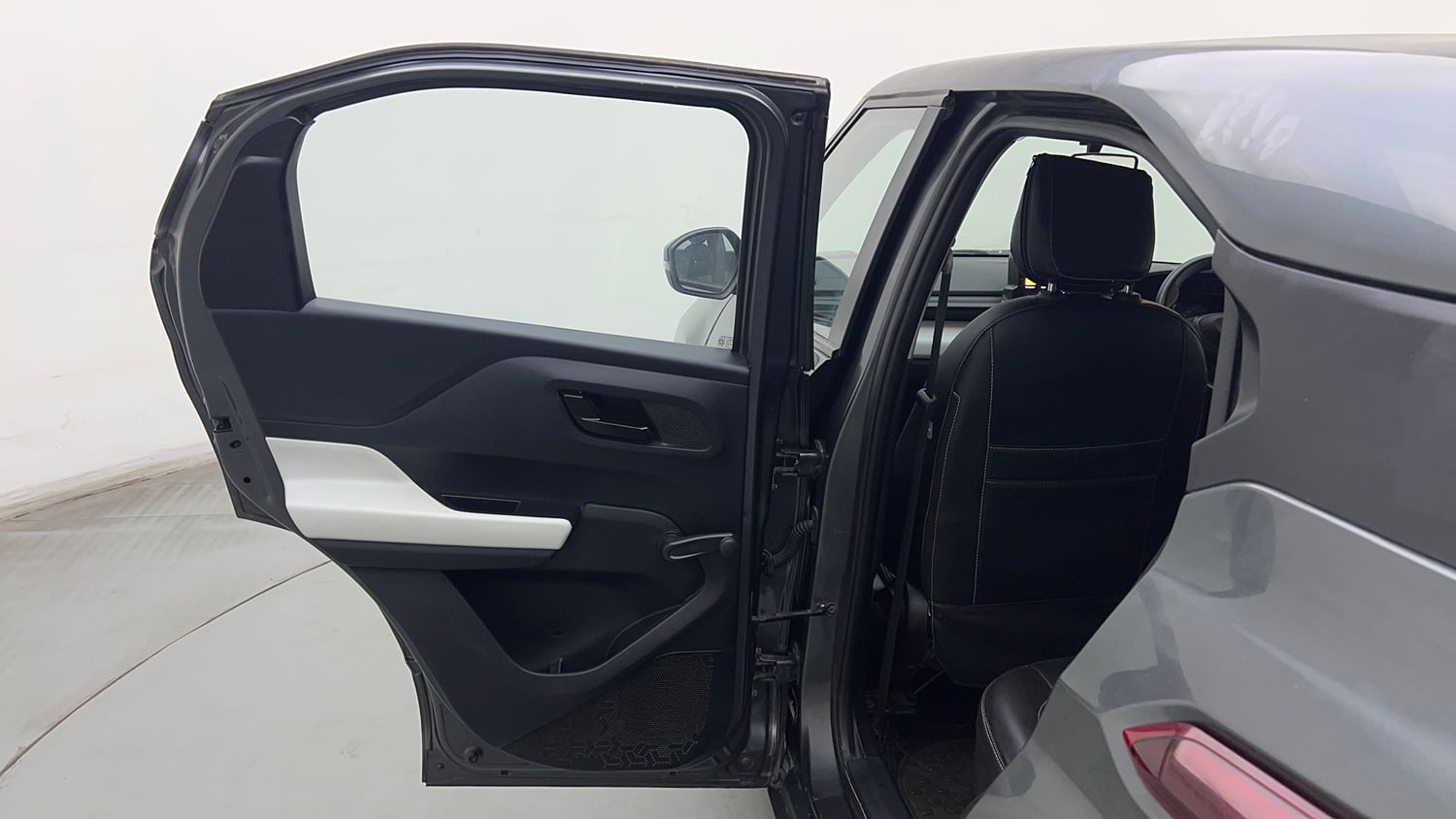 Used 2023 Tata Punch Pure MT Petrol Manual interior LEFT REAR DOOR OPEN VIEW