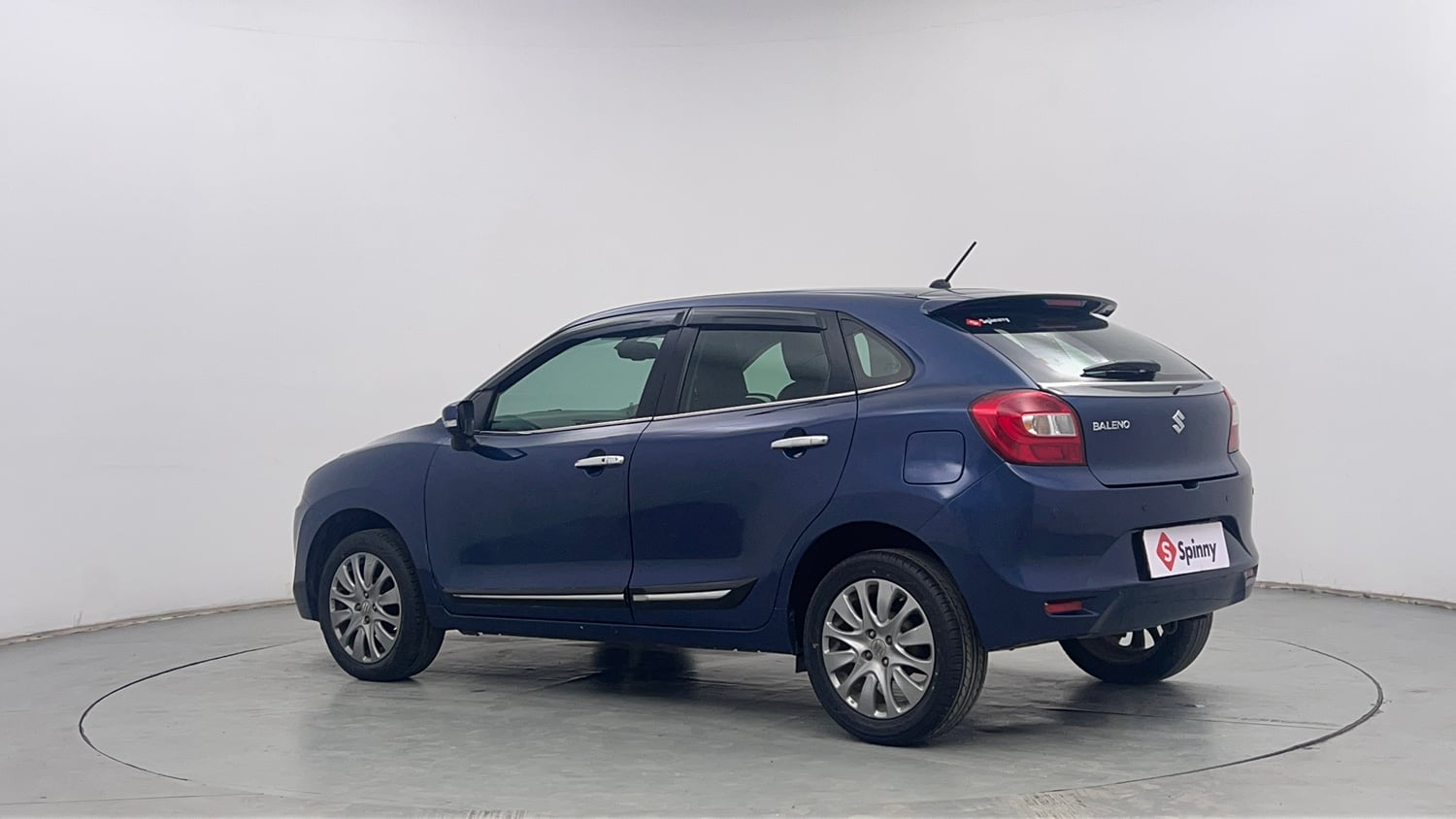Used 2018 Maruti Suzuki Baleno Zeta 1.2 Petrol Manual exterior LEFT REAR CORNER VIEW