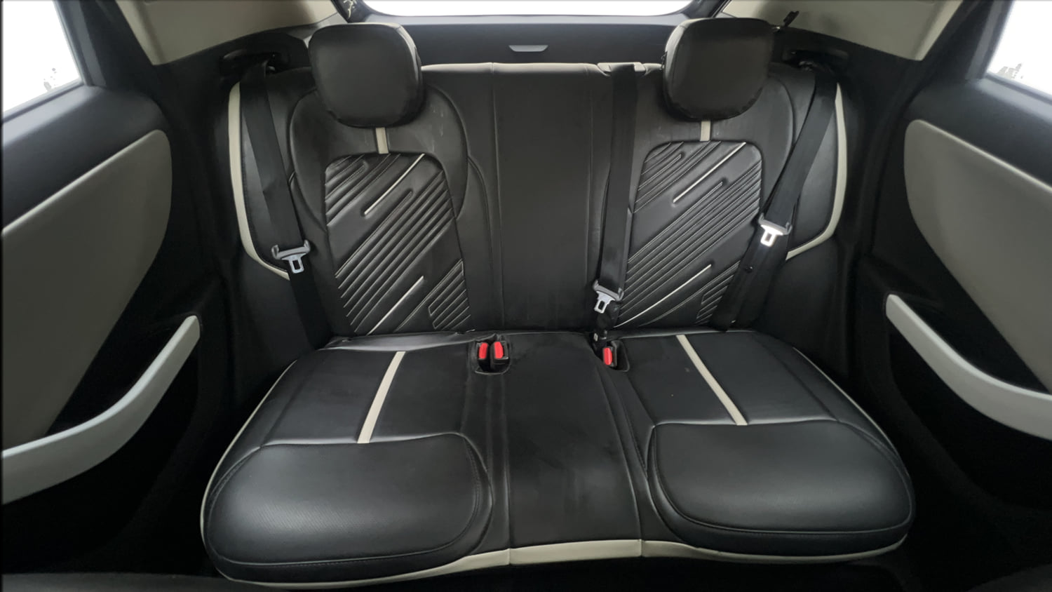 Used 2024 Tata Nexon Creative Plus S 1.2 Revotron Petrol 6AMT Petrol Automatic interior REAR SEAT CONDITION VIEW