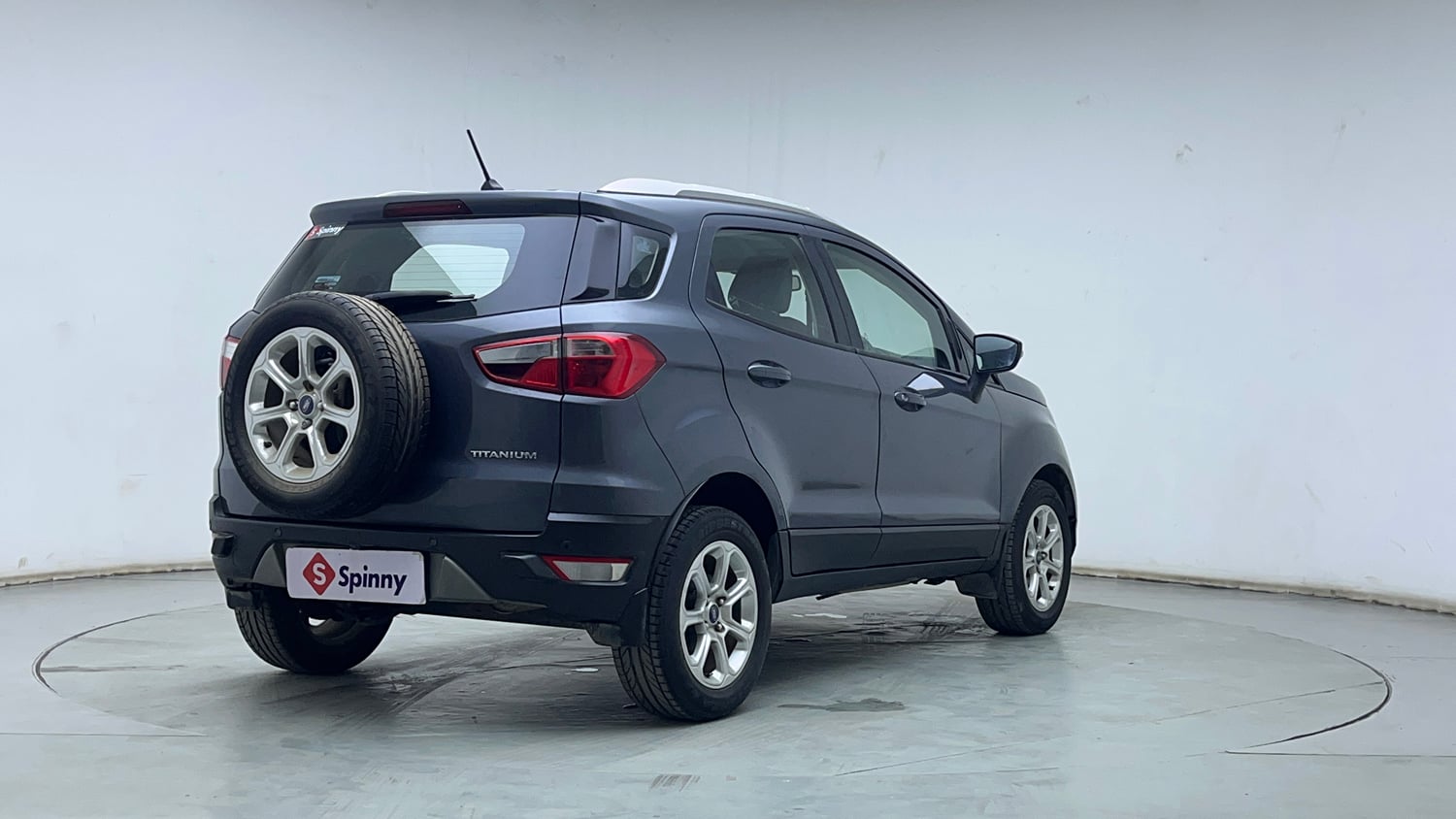Used 2019 Ford EcoSport Titanium + 1.5L Ti-VCT AT Petrol Automatic exterior RIGHT REAR CORNER VIEW