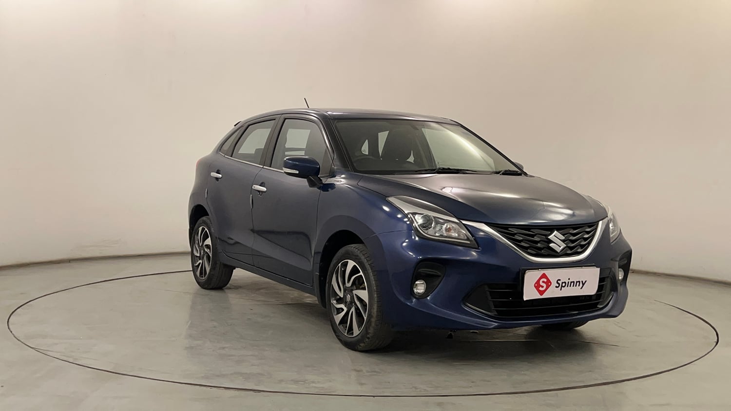 Used 2021 Maruti Suzuki Baleno Zeta Petrol Manual exterior RIGHT FRONT CORNER VIEW