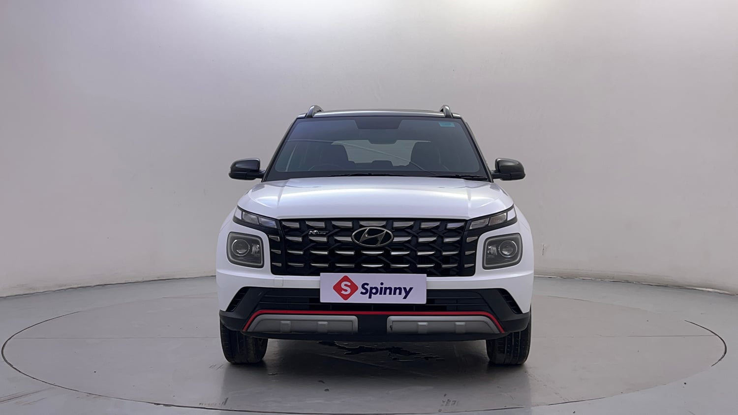 Used 2023 Hyundai Venue N-Line N6 DCT Dual Tone Petrol Automatic exterior FRONT VIEW