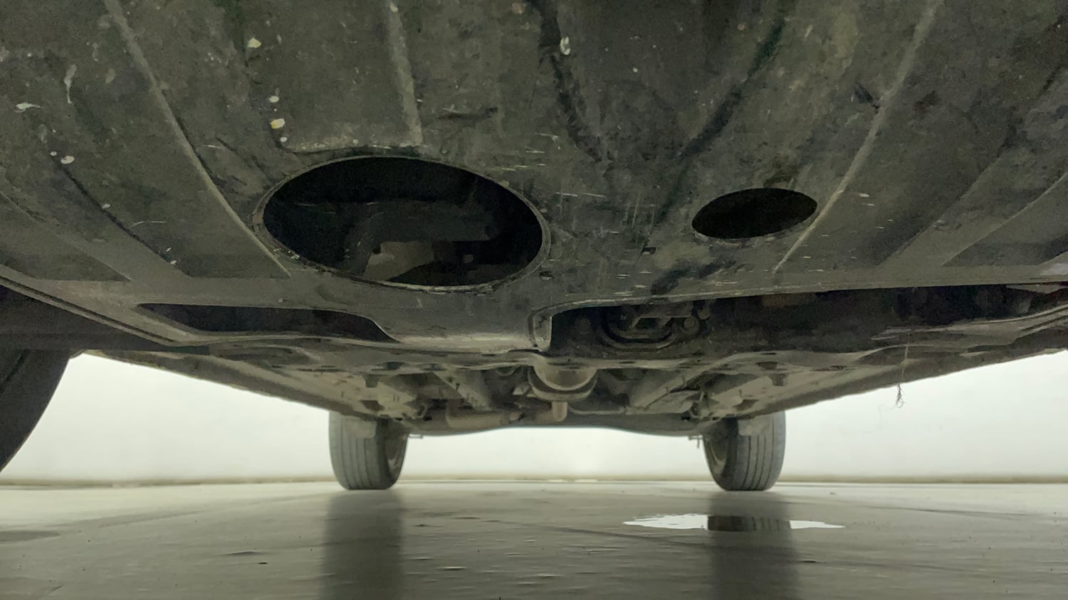 Used 2024 Hyundai Creta 1.5 MPi Petrol MT S(O) Petrol Manual extra FRONT LEFT UNDERBODY VIEW